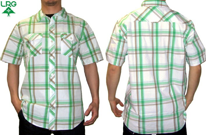 【LRG】 HIGH TIDE S/S WOVEN（E101087）【ゆうパケット便対象商品】