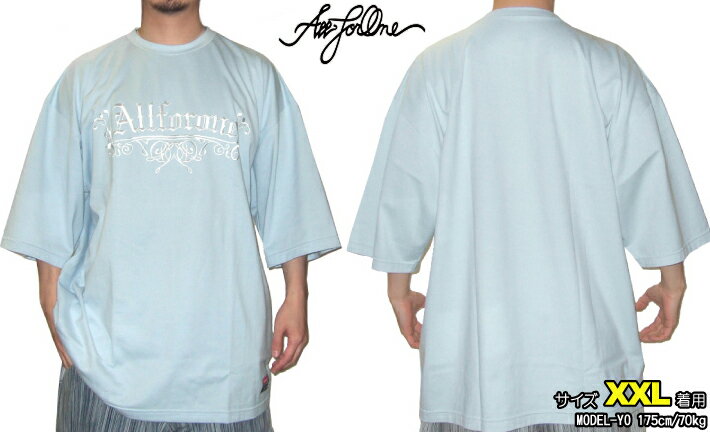 樂天商城 - AFO OLD ENGLISH Tシャツ （サックス・ブルー）