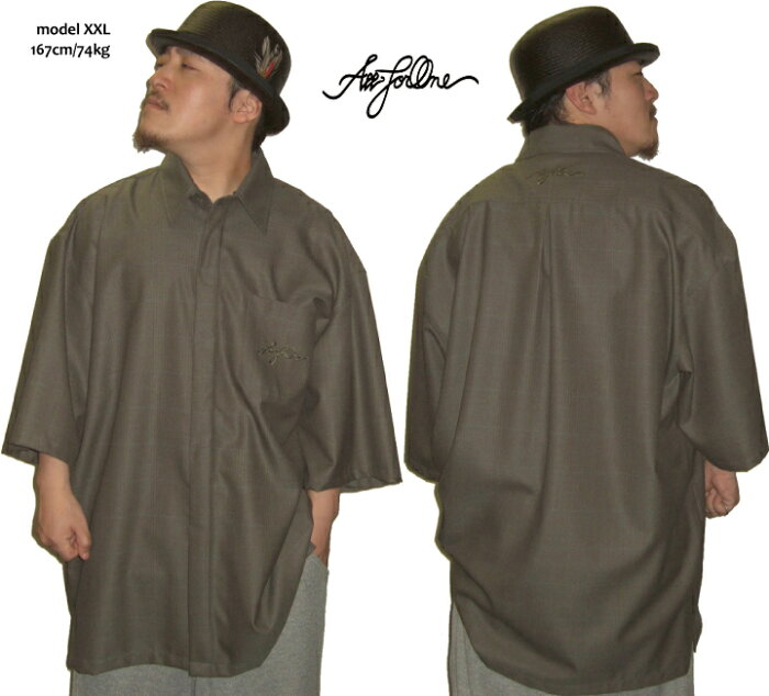 AFO Traditional clothe Shirts VIP 半袖シャツ BIGサイズ3XL〜 大きいサイズ メンズ シャツ 2L 3L 4L 5L XL XXL XXXL XXXXL キングサイズ ビックサイズ