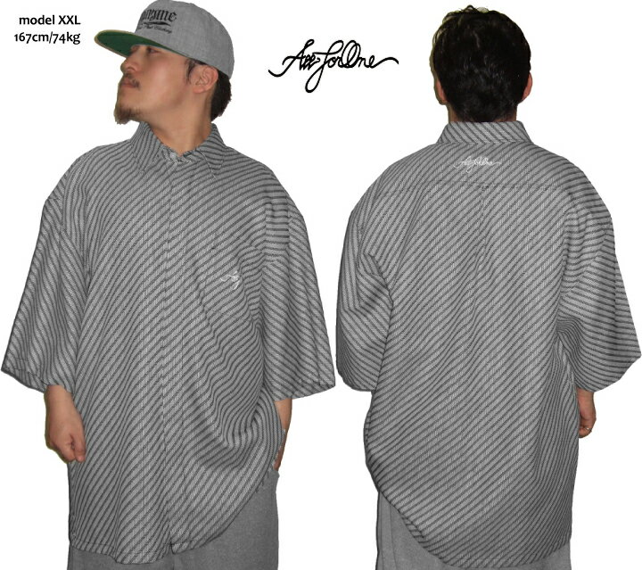 AFO Sandbag Shirts VIP 半袖シャツ BIGサイズ3XL〜 大きいサイズ メンズ シャツ 2L 3L 4L 5L XL XXL XXXL XXXXL キングサイズ ビックサイズ