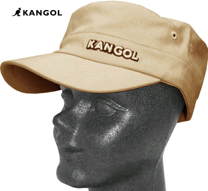 乐天商城 - 【KANGOL】COTTON TWILL ARMY CAP【BEIGE】