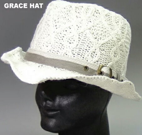 樂天商城 - 【GRACE】 KNIT HAT SAMIハット【白】帽子 ハット