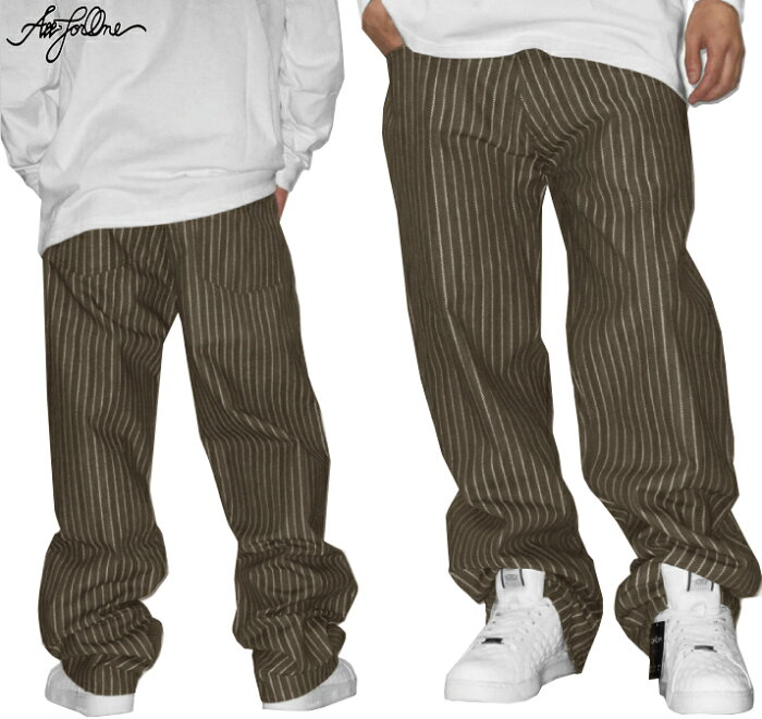 AFO PIN STRIPE LOOSE FIT JEANS ジーンズ デニムパンツ