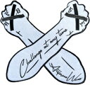 特大【AFO】STRAIGHT EDGE WAPPEN 【ゆうパケット配送対象商品】ストレートエッジ ハードコアパンク