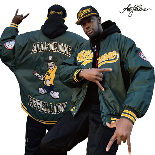 樂天商城 - 【AFO】BATTERMAN REBELLION STADIUM JACKET / ナイロンスタジアムジャケット【完全受注生産】