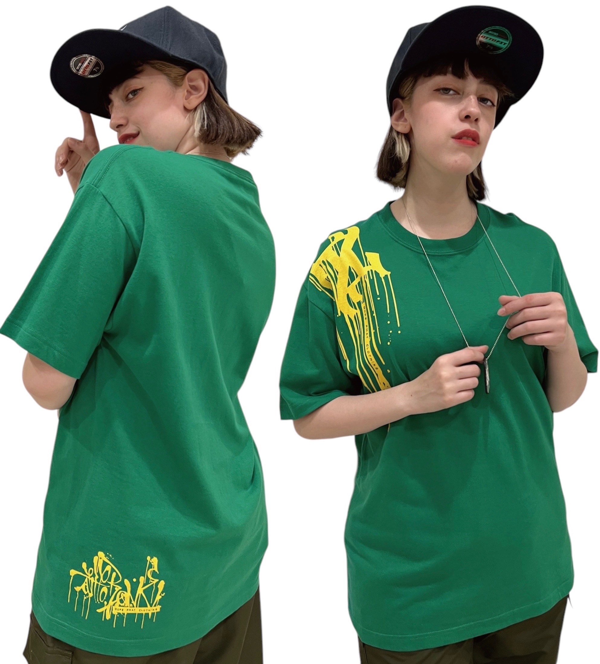 乐天商城 - AFO BASIC ALL BLOOD Tシャツ グリーン【ゆうパケット便対象商品】