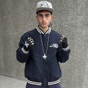 【AFO】Artistic Scribble STADIUM JACKET(4)