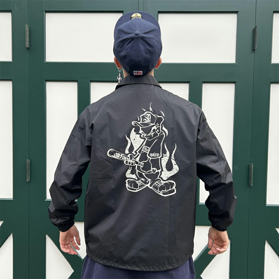 【AFO/UNISEX】AFO NYLON BATTERMAN RETURNS COACH JACKET / ナイロン コーチ ジャケット （裏地付）