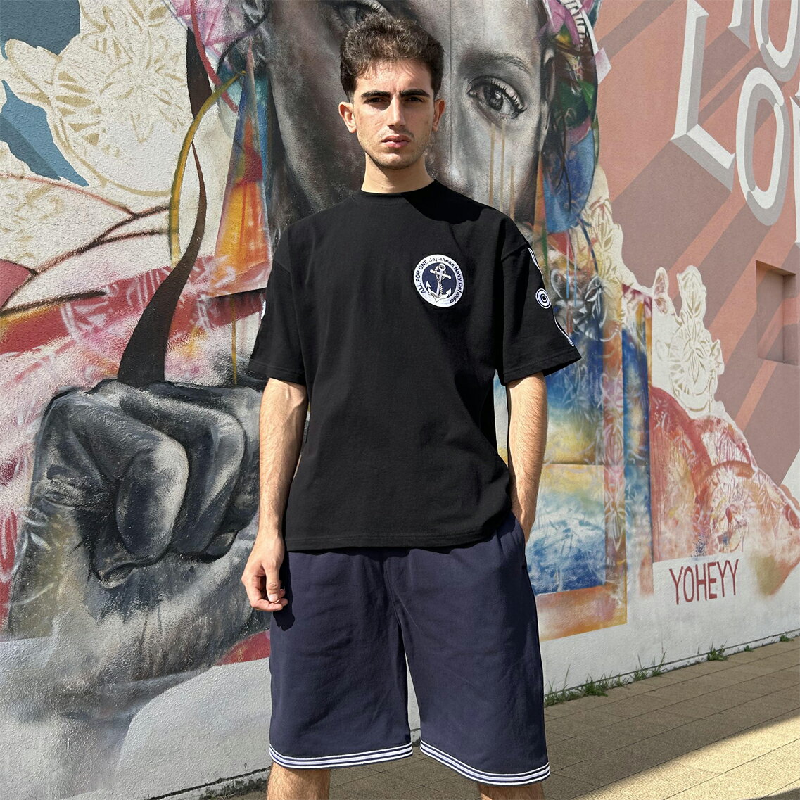 乐天商城 - 【AFO】Homeland naval defense TEE / セーラー 水兵