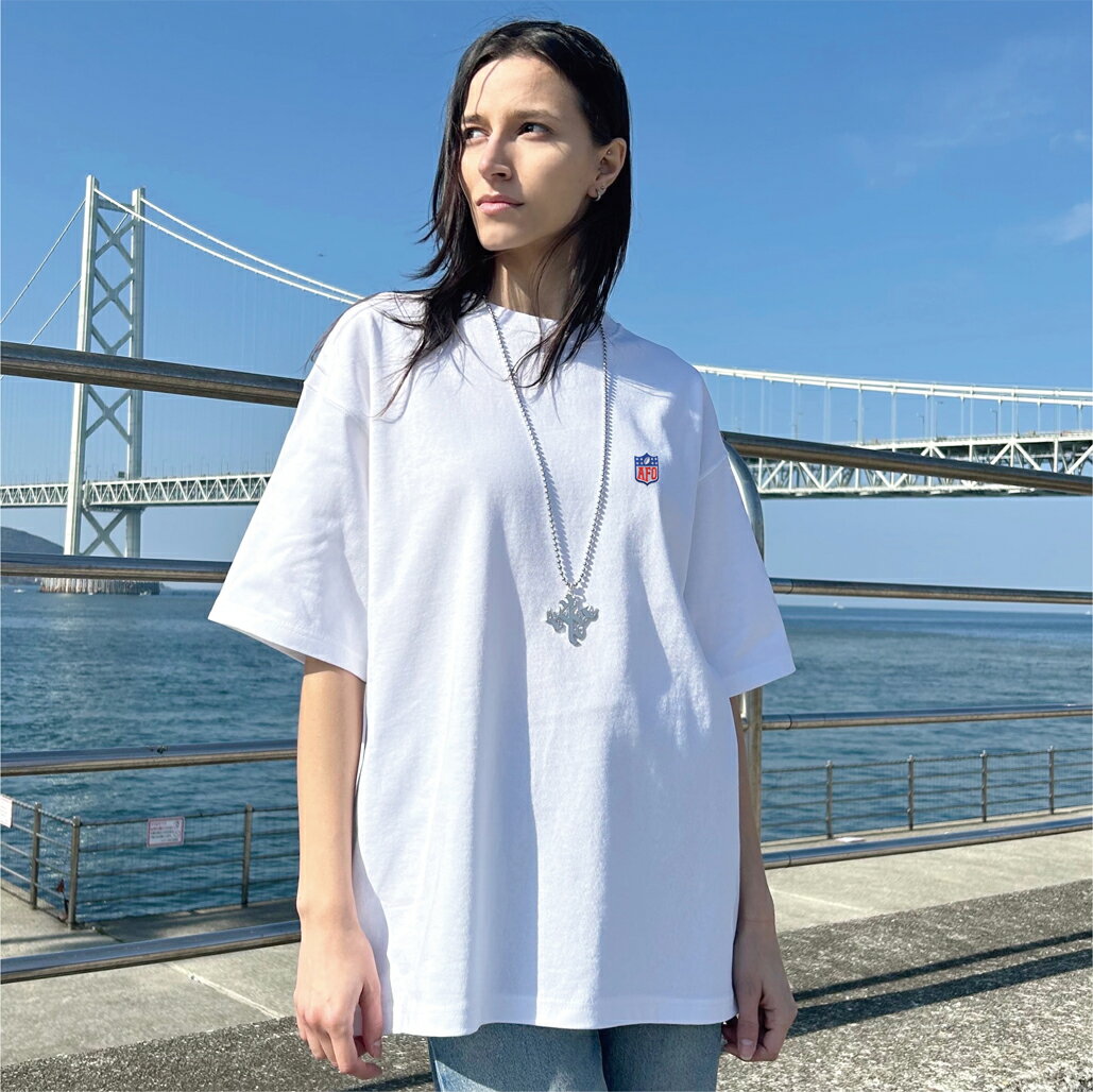 乐天商城 - 【AFO/UNISEX】NFL S/S TEE【WHITE】Tシャツ【ゆうパケット便対象商品】
