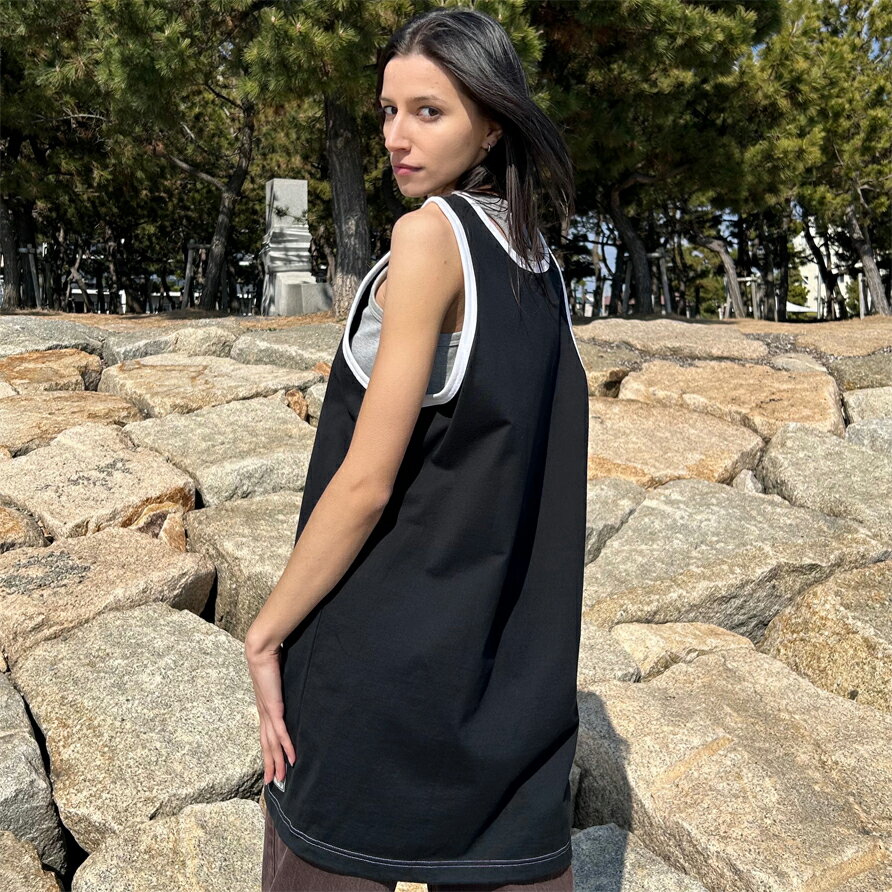 【AFO / UNISEX】80s SCARFACE TANK TOP / タンクトップ　ノースリーブ