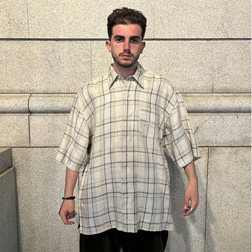 樂天商城 - 【AFO VIP】Formal Behaviour Check Shirts 半袖シャツ BIGサイズ3XL〜 大きいサイズ メンズ シャツ 2L 3L 4L 5L XL XXL XXXL XXXXL キングサイズ ビックサイズ
