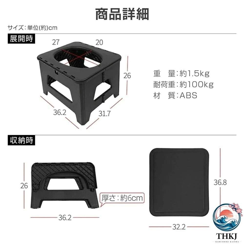 スツールトイレ 簡易トイレ 携帯トイレ ステップスツール 折りたたみ 多用途 水洗い可 量 耐荷重約 100kg ゴミ箱として 踏み台として 災害時 非常用 介護 アウトドア 登山 bs009 allforone-10013192 オールフォーワン サンプル画像3