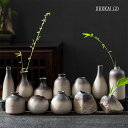 【10%OFF楽天スーパーSALE】花瓶 陶器 おしゃれ 北欧 セラミック 花びん 生花 一輪挿し ドライフラワー 花束 小さい 小型 花器 インテリア シンプル スリム モダン プレゼント(3)