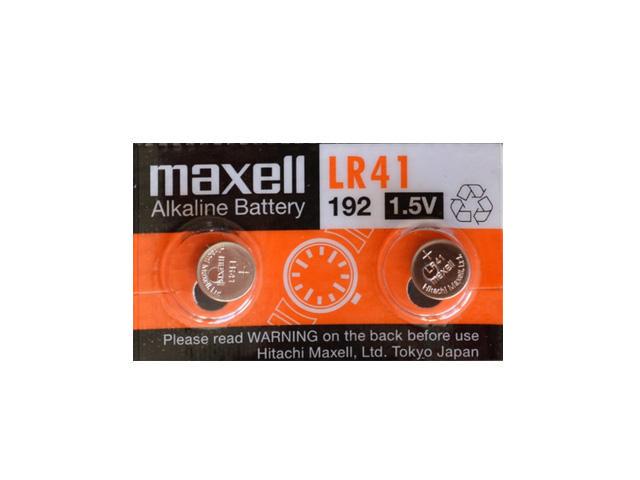 [ボタン電池] maxell LR41 ボタン電池 LR