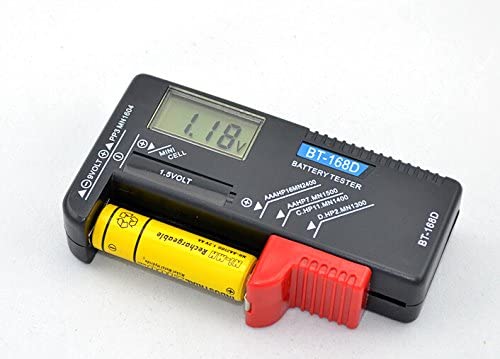 バッテリーテスター 電池チェッカー デジタル 残量測定器 (at_3599-00)