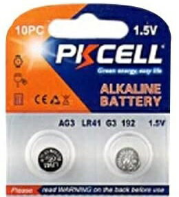 [ボタン電池] PKCell LR41 192 2個セット 