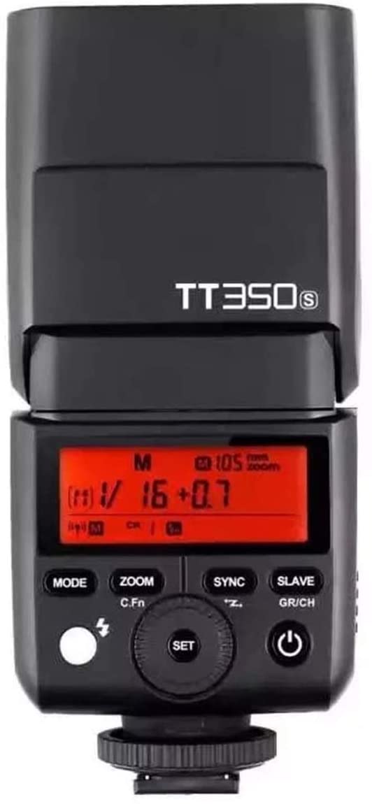 GODOX TT350S TTL Miniカメラフラッシュ 内蔵2.4G TTLオートフラッシュ SONY マイクロ一眼レフカメラとSONY 一眼レフカメラに適用 対応機種a7RII a7R a58 a99 ILCE6000L a77II,RX10等 (4172-00)