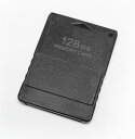 PS2 専用 メモリカード 128mb PlayStation2 Memorycard 16倍のセーブデータ保存可能 ※純正品ではございません(0223-00)