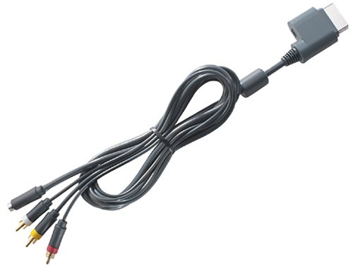 Xbox 360 S端子ビデオ コンポジットAVケーブル XBOX360 赤白黄 S-Video cable Microsoft(0453-00)