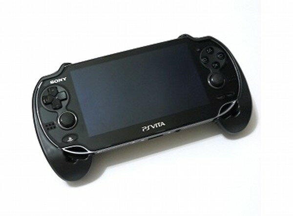 PS Vita 用 グリップ アタッチメント ハンディ グリップ コントローラ形状のグリップでホールド感アップ!PlayStation Vitaへカンタン取り付けで操作性が向上するアタッチメント!ACアダプタ・イヤホンなどの周辺機器も、装着したまま使用可能! 対応機種 PSPVita 1000型 1100型 対応 ※海外輸入品です。※簡易包装で発送します。※デザインなど予告なく変更になることがございます。Handle for PSVita