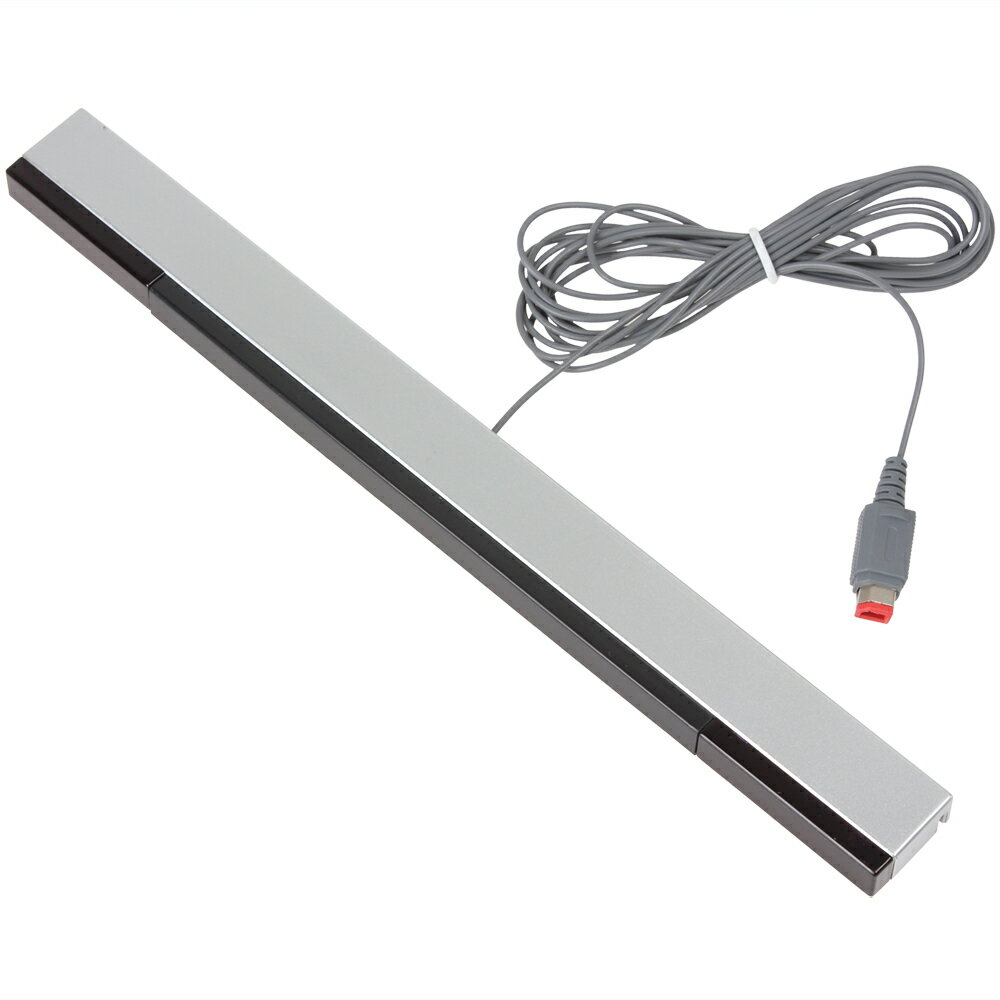 Wii WiiU 用 センサーバー 任天堂 nintendo ニンテンドー Wired Sensor Bar 互換 (at_0774-00）