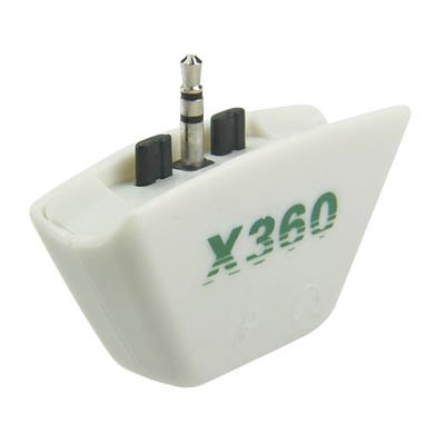 パソコン用のヘッドセットをXBOX 360コントローラーに使用することが出来る変換アダプター。 ※海外輸入品です。 ※簡易包装で発送します。NB Earphone Converter for XBOX360