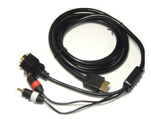 PS2用 D端子ケーブル Playstation2用 プレイステーション2 D端子ケーブル