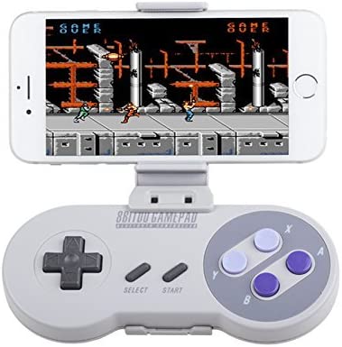8Bitdo SNES30 Bluetooth Wireless Classic SNES Controller うねり振動 モーションコントローワイヤレスコントローラー(Android/PC DVD/MAC OS) by 8Bitd (2810-00)