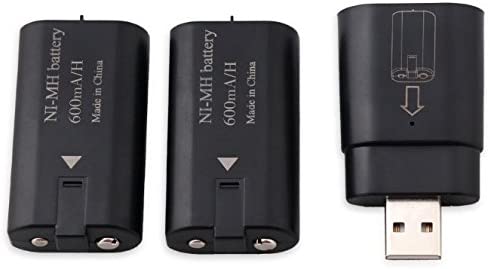 Xbox one コントローラ バッテリー 2個セット USB充電 持ち運び便利 小型 Xbox one コントローラ バッテリー 2個セット USB充電 持ち運び便利 小型