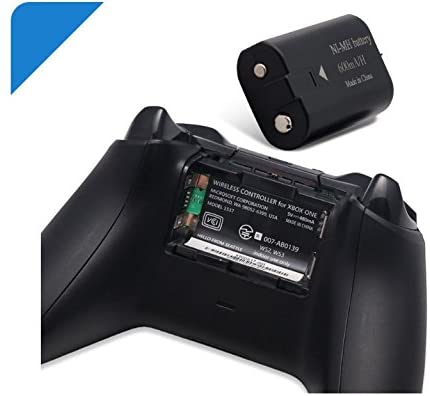 Xbox one コントローラ バッテリー 2個セット USB充電 持ち運び便利 小型