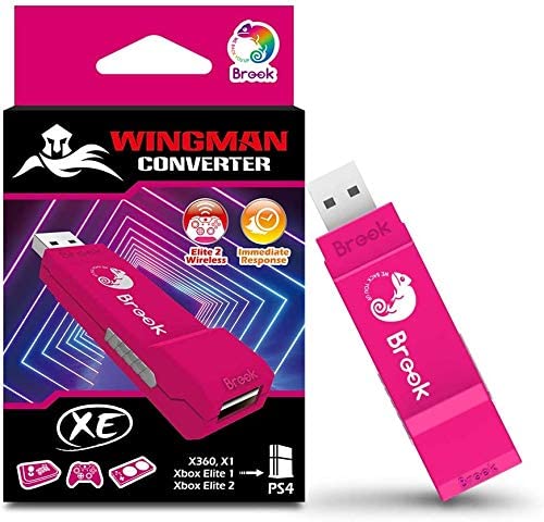 Brook Wingman XEウィングマンコンバーターXE Xbox Series X S/ PS5/ Xbox 360/ Xbox One/ Xbox Elite 1/ Xbox Elite 2/Switch Pro コントローラー用 PS5/PS4/PS3ゲーム機に対応 コントローラ変換アダプター （4182-00）