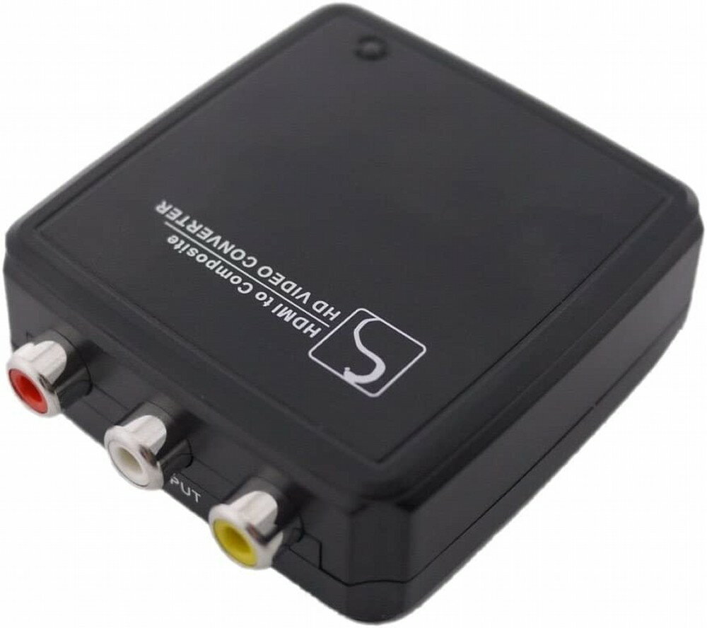 HC156 小型 HDMI → コンポジット (RCA3/CVBS) コンバーター 電源不要