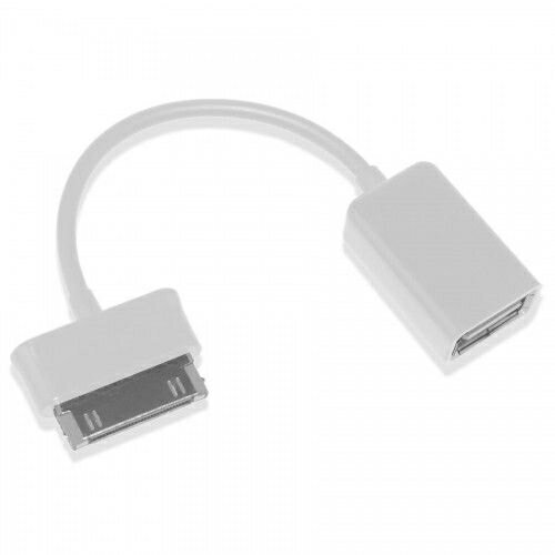 ★[定形外 送料込] Galaxy Tab 10.1 ( Docomo SC-01D ) 用OTG USBアダプター ギャラクシータブ用 (USB メモリ マウス キーボード 接続これでできます！)(0215-WH)