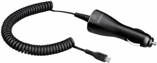 [ネコポス 送料込]［車載充電器］ NOKIA ノキア用 スマホ microUSB 充電カーチャージャー DC6 Car Charger 車内充電(0418-00)