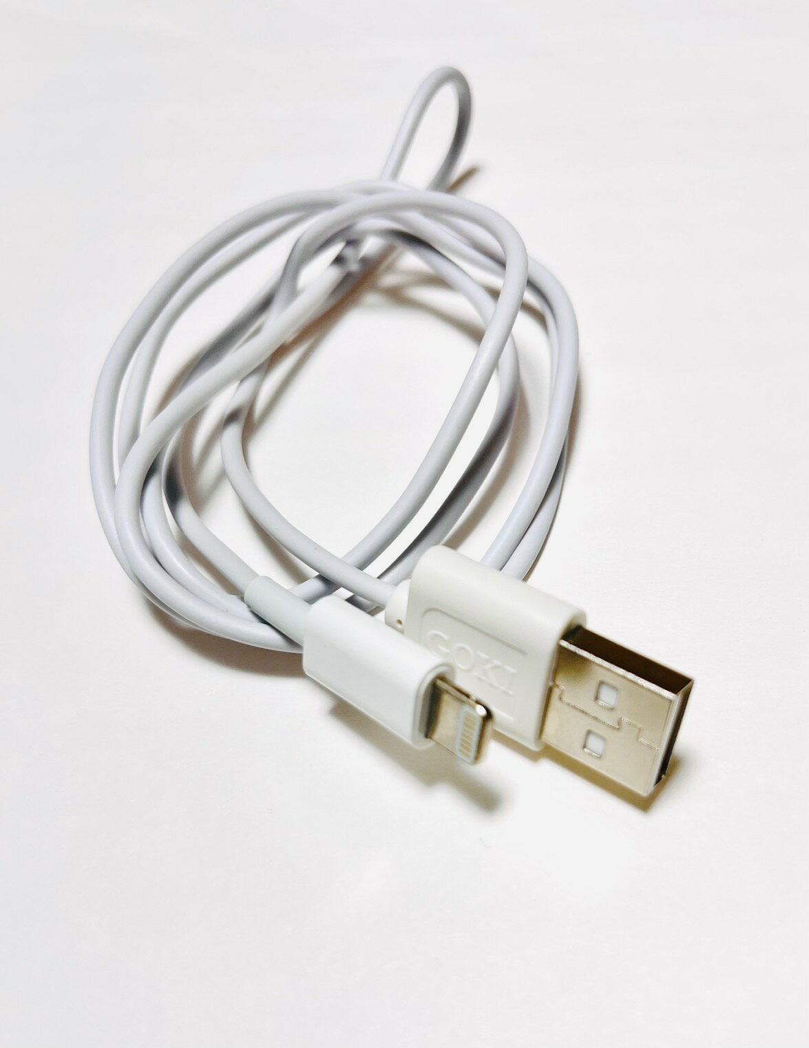 ★[定形郵便 送料込] iPhone用 USB ライトニング 互換 充電ケーブル Lightning cable 約1m (at_6007-00)