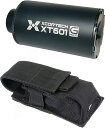 委託倉庫 XCORTECH XT601 高輝度UVフルオートトレーサー 14mm逆ネジ対応 37×75mm 単4バッテリー仕様 サプレッサー ハイダー 防水 ナイロン ケース付 (at_4254-01)