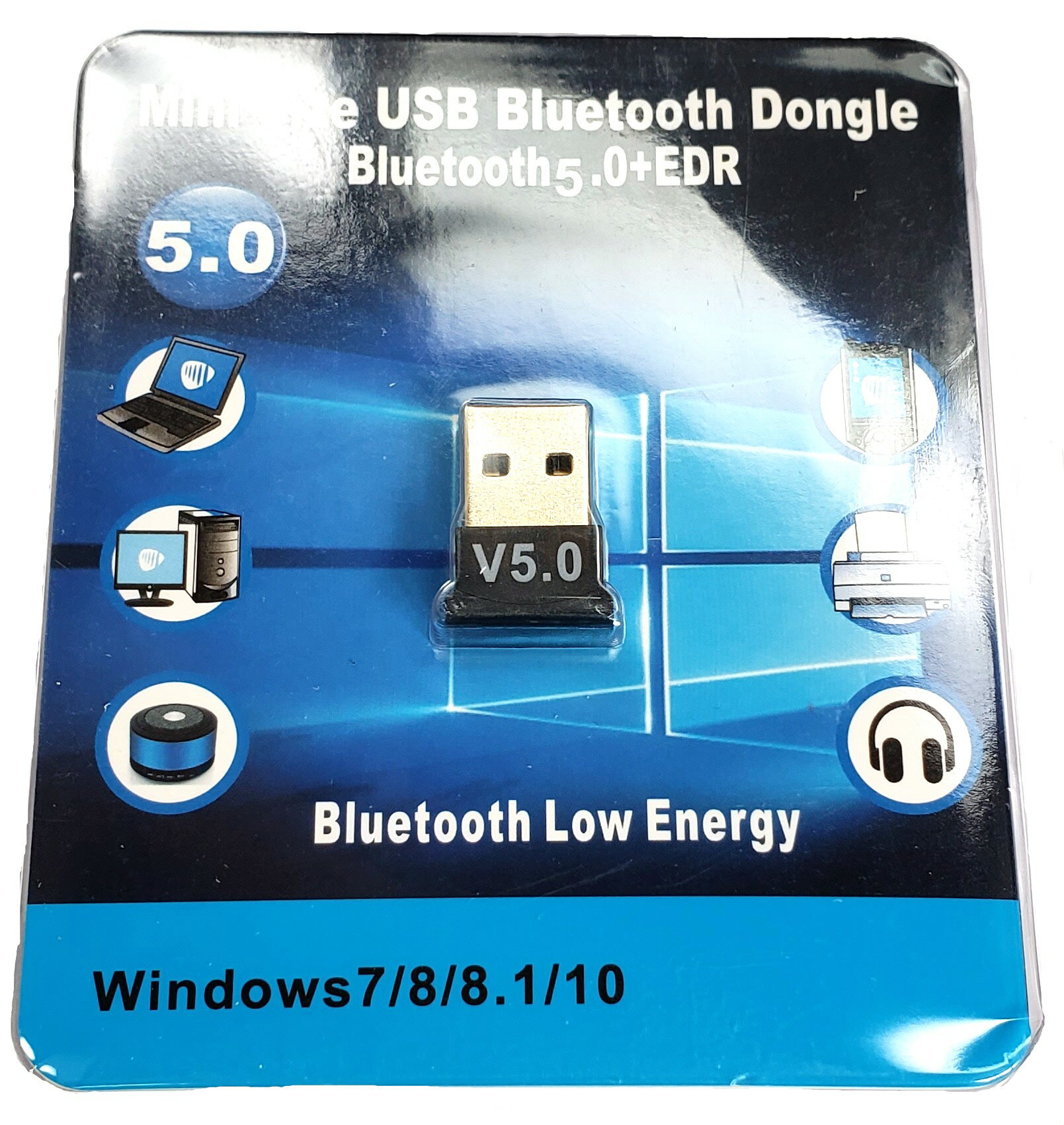 Bluetooth 5.0 USBアダプター ドングル レシ