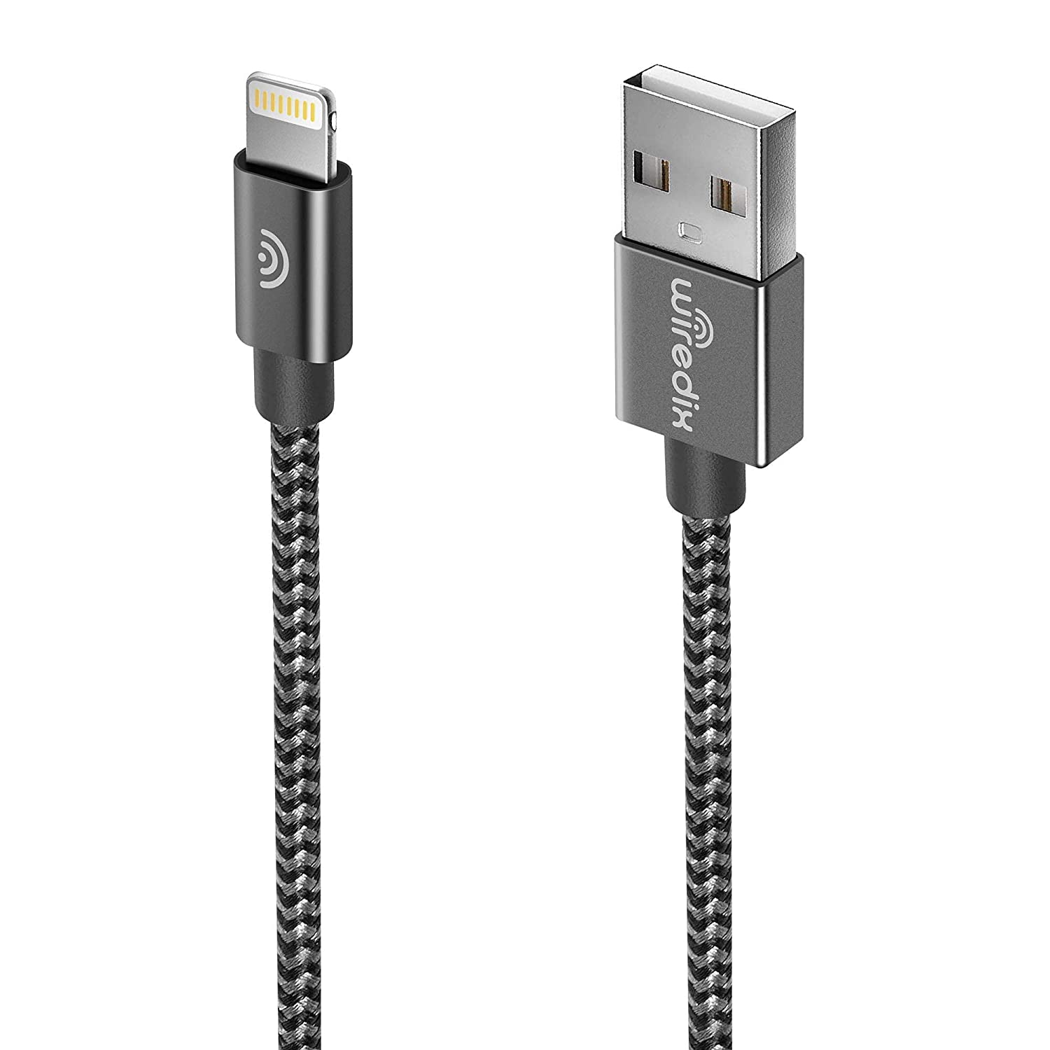 [Wiredix][1.2m] PD ケーブル USB to Lightning Cable 急速充電 ライトニングケーブルからUSBへ変換する ケーブル (1.2m) (at_4142-00)