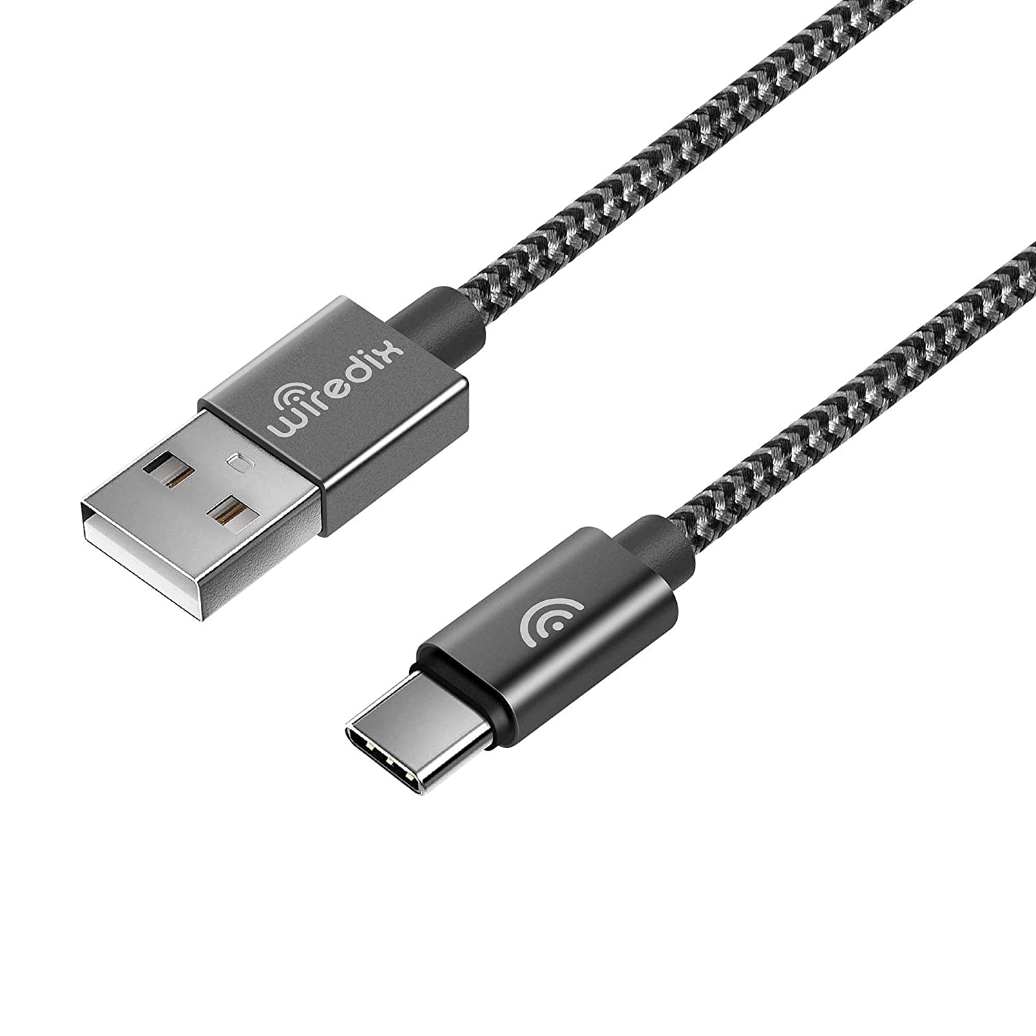 [Wiredix][1.2m] PD ケーブル USB to USB-C Cable 急速充電 USB typeC から USBへ変換する ケーブル (1.2m) (at_4144-00)