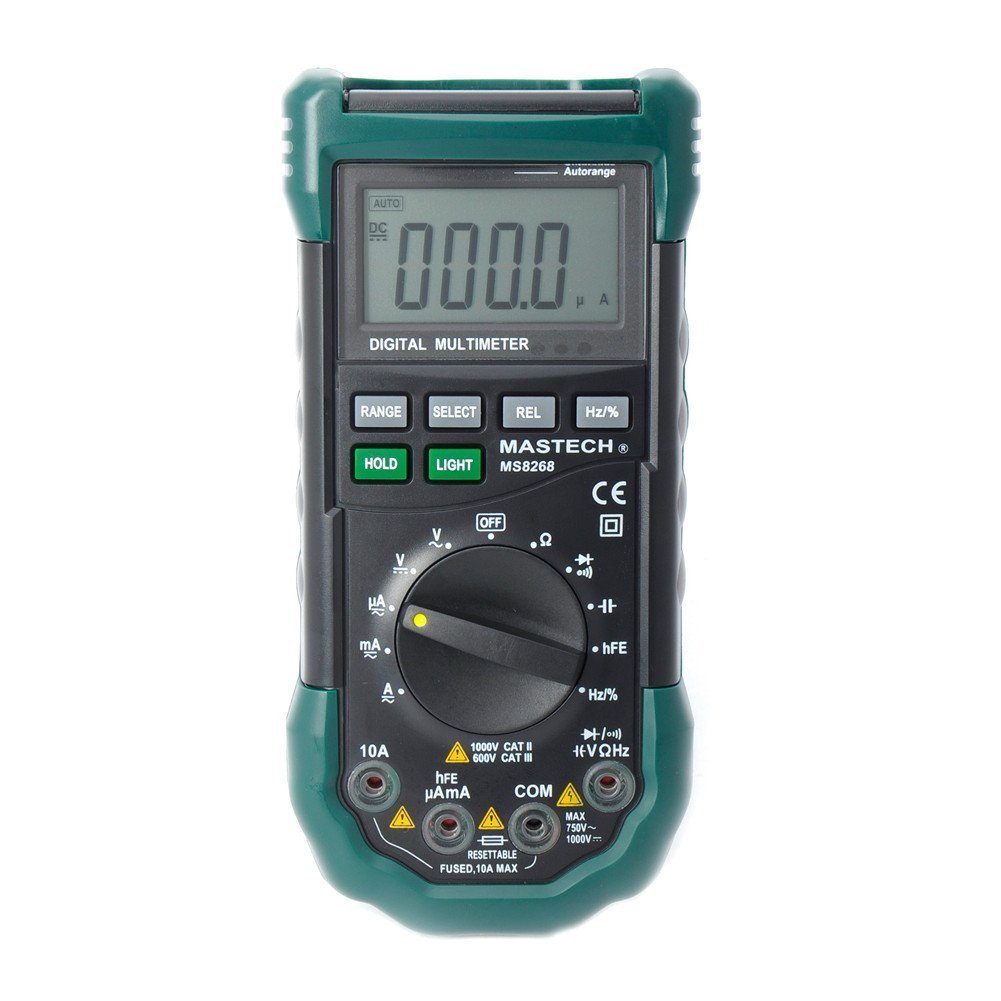 MASTECH MS8268 デジタルマルチメーター AC/DC オートレンジ 手動レンジ