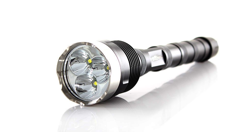 [TrustFire] TR-3T6 CREE XM-L T6 3灯 3800ルーメン LED ハン ...