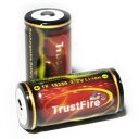 SR [ネコポス 送料込][バッテリー][TrustFire] 18350 x2個セット 1200mAh 3.7V ケース付き リチウムイオン バッテリー 充電池 Li-ion 充電池 WF-501A用 (at_1651-02)
