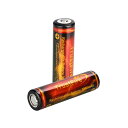 バッテリー TrustFire 18650 3000mAh 2本セット リチウムイオン 充電電池 電池ケーストラストファイアー (at_1652-02)