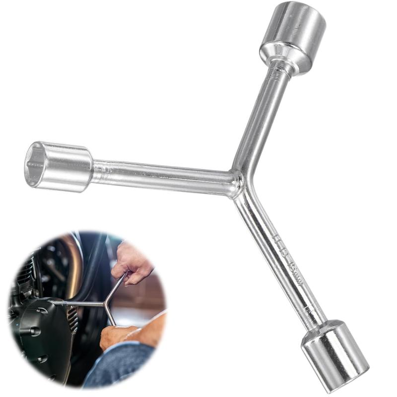 ADOFUN Y型ヘックスレンチ 3 方ソケットレンチ 11mm 13 mm 15mm長さ 六角棒レンチスパナ CR-V Y-タイプ 六角スパナ修理工具 マルチーツール 自転車のメンテナンスと修理用
