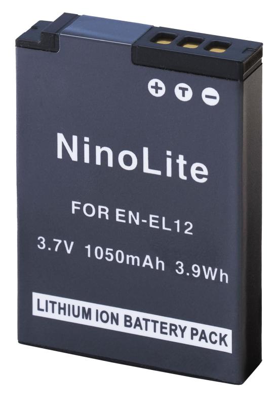 NinoLite(NinoLite) EN-EL12 ߴ Хåƥ꡼ ˥ COOLPIX A900 S9900 P9700 P9500...