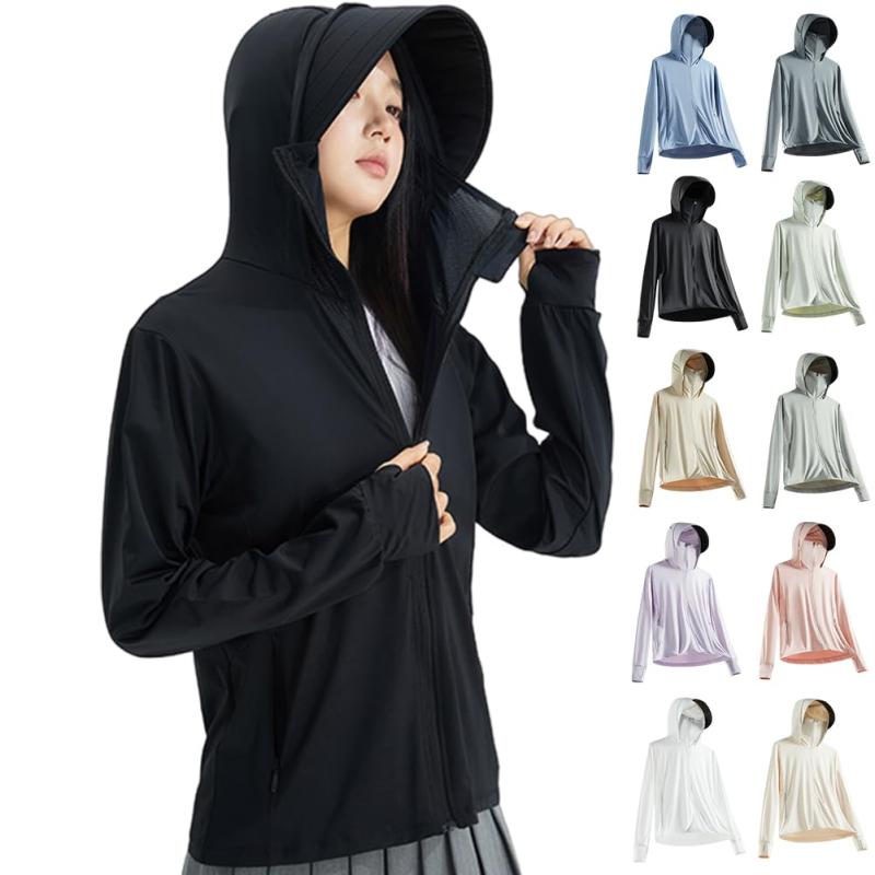 [HOTIAN] ラッシュガード メンズ レディース UVカットパーカー 接触冷感 夏 ラッシュパーカー 長袖 フ..