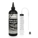 Thinvik 自転車 チューブレス シーラント パンク防止シーラント 修理キット (500ML(16.9oz) + インジェクターセット)