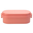 三好製作所 GEL-COOL ランチボックス 保冷剤一体型 ドームM マカロンピンク 0101-0170