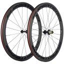 ウィンドブレーバイク SUPERTEAM 50mm クリンチャ ーホイールセット700c 23mm ロードバイク カーボン ホイール (ブラック)